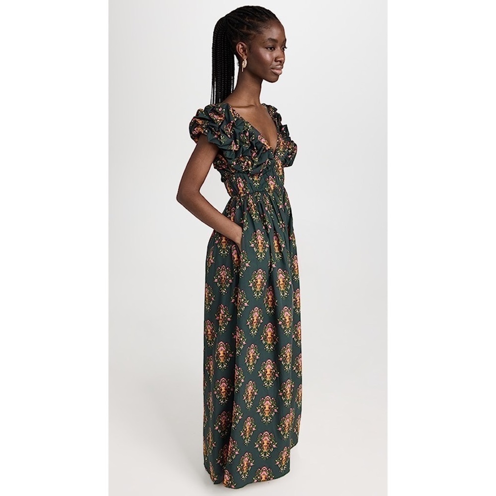 Agua by Agua Bendita Calatea Remedios Maxi Dress - Size M - Brand New - Picture 2 of 7